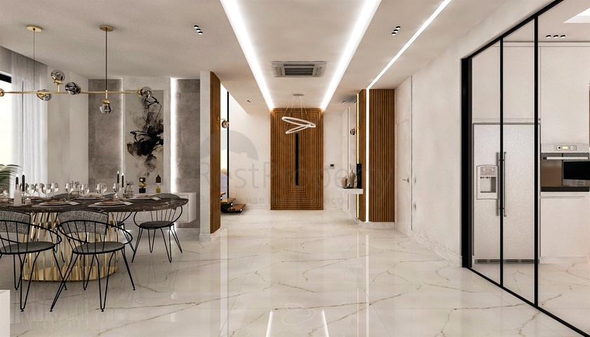 فيلا 4+1 في دوشيمالتي-منطقة أنطاليا 