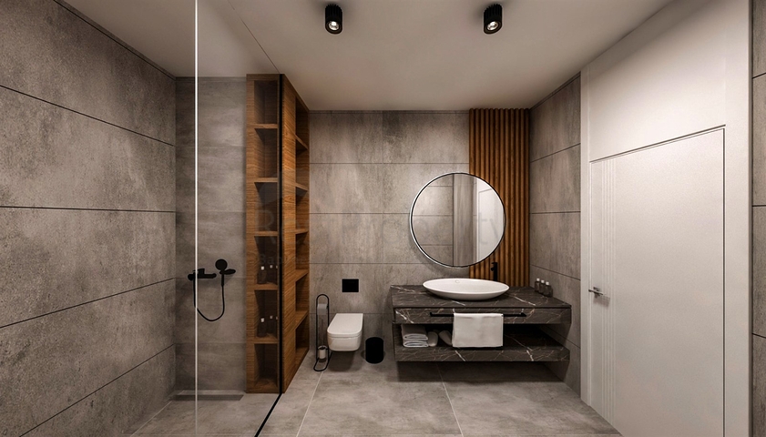 فيلا 4+1 في دوشيمالتي-منطقة أنطاليا 