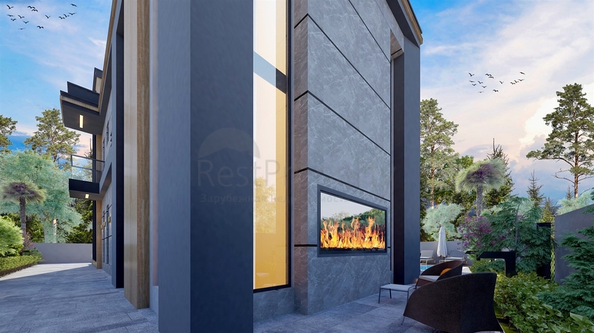 فيلا 4+1 في دوشيمالتي-منطقة أنطاليا 