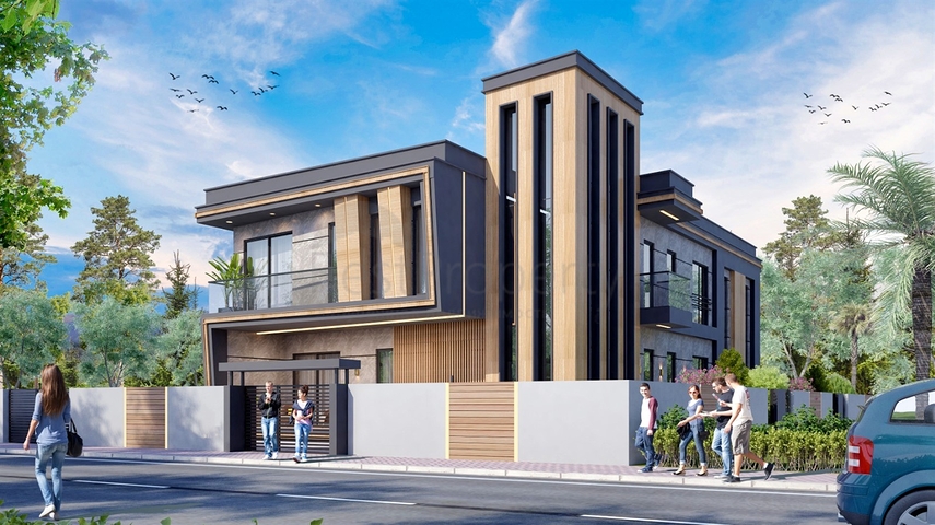 فيلا 4+1 في دوشيمالتي-منطقة أنطاليا 