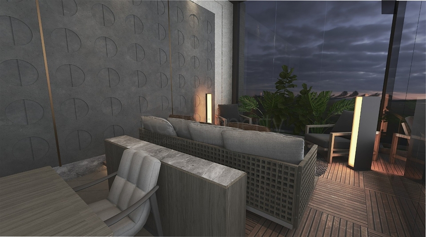 شقق 1+1 في كيبيز-منطقة أنطاليا 