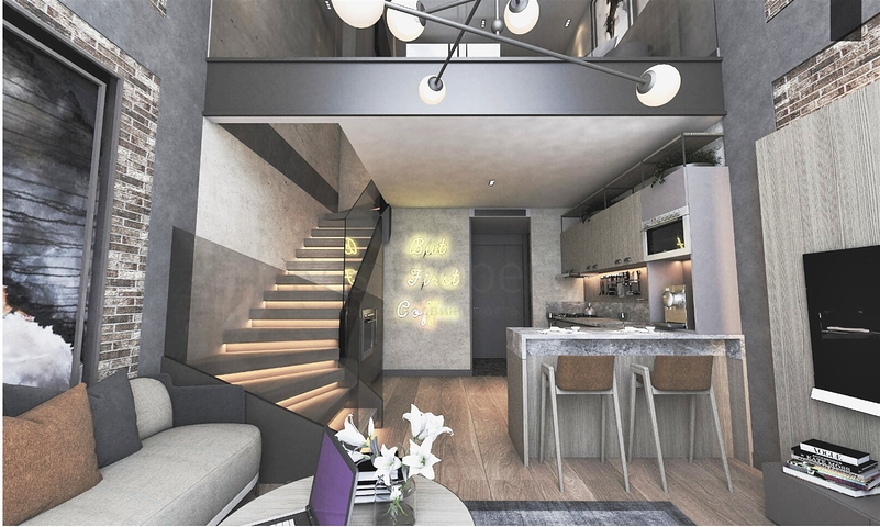 شقق 1+1 في كيبيز-منطقة أنطاليا 