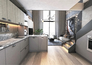 شقق 1+1 في كيبيز-منطقة أنطاليا 