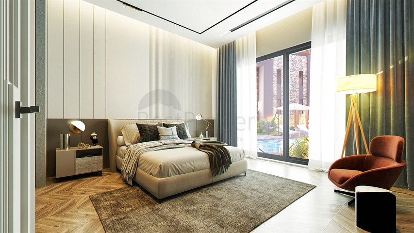 شقة 4+1 في التينتاس-منطقة أنطاليا 