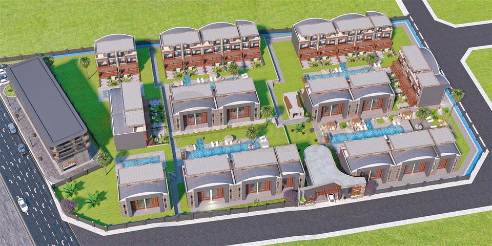 شقة 4+1 في التينتاس-منطقة أنطاليا 