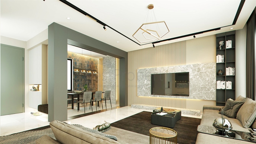 شقة 4+1 في التينتاس-منطقة أنطاليا 