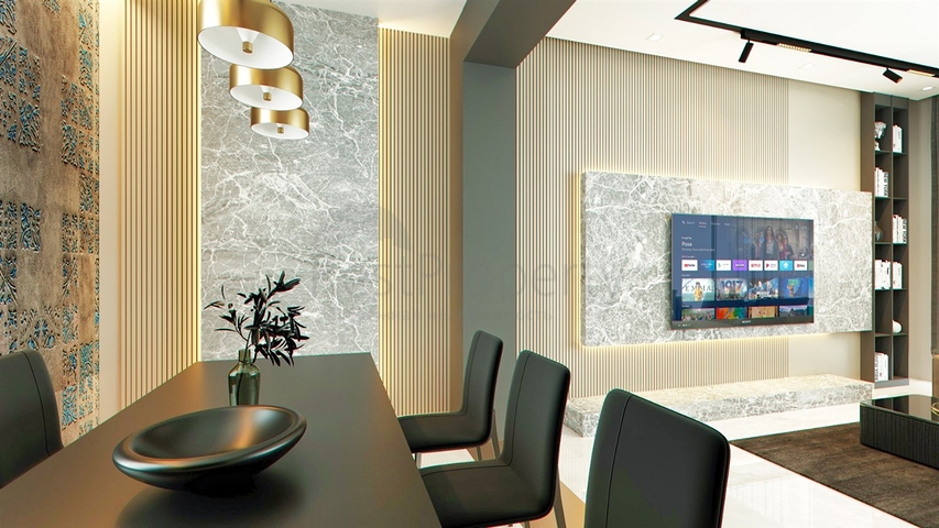 شقة 4+1 في التينتاس-منطقة أنطاليا 