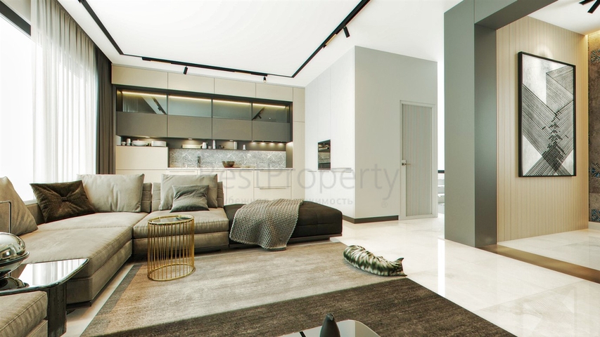 شقة 4+1 في التينتاس-منطقة أنطاليا 