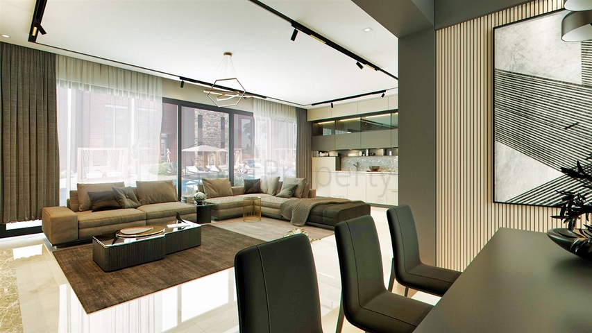 شقة 4+1 في التينتاس-منطقة أنطاليا 