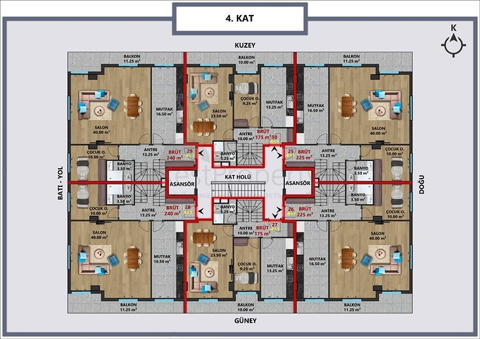 مشروع استثماري في مركز مدينة أنطاليا  