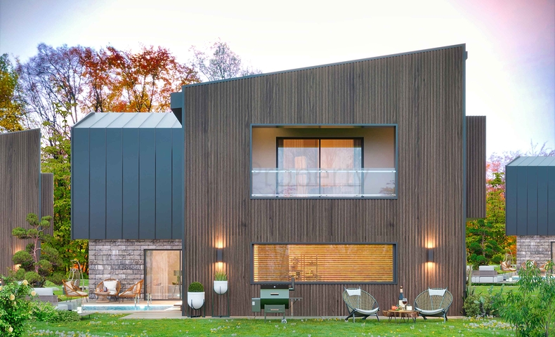 فلل 4 + 1 في دوشيميالتي-منطقة أنطاليا 