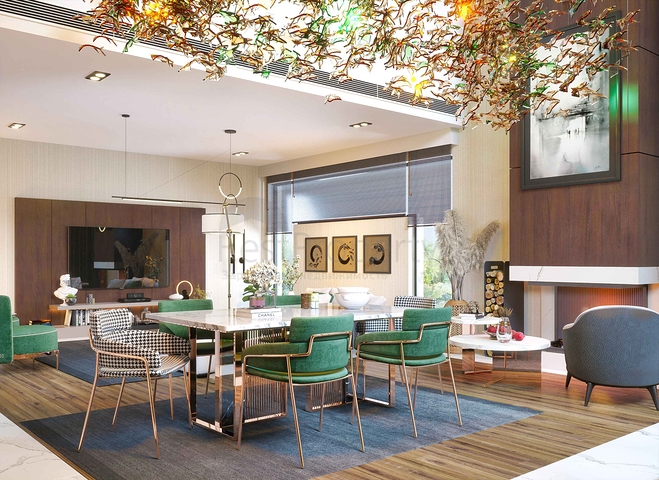 فلل 4 + 1 في دوشيميالتي-منطقة أنطاليا 