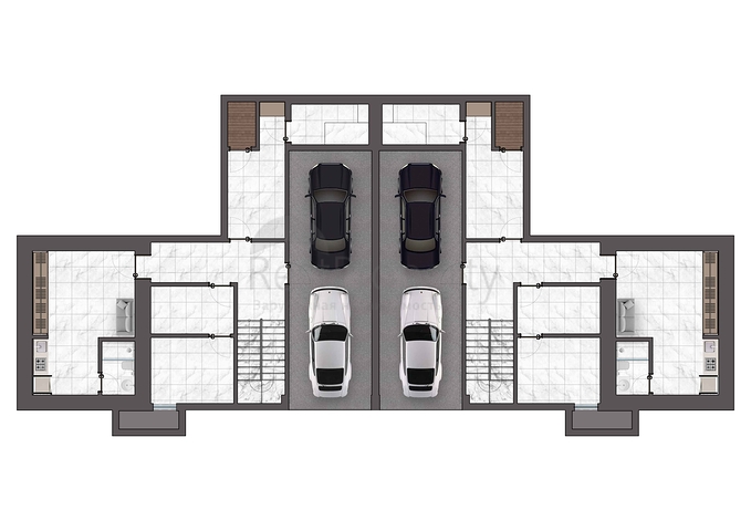 فلل 4 + 1 في دوشيميالتي-منطقة أنطاليا 