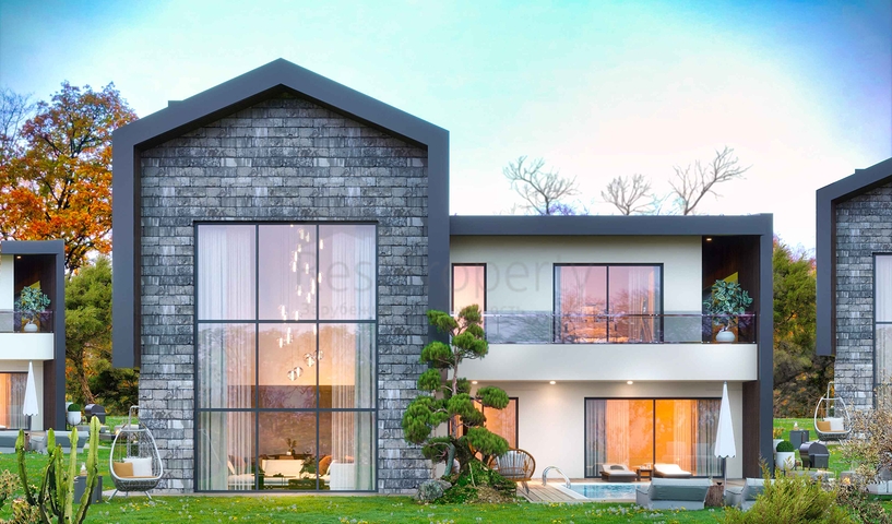 فلل 4 + 1 في دوشيميالتي-منطقة أنطاليا 