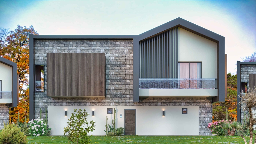 فلل 4 + 1 في دوشيميالتي-منطقة أنطاليا 