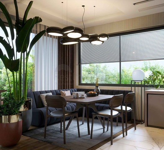 فلل 4 + 1 في دوشيميالتي-منطقة أنطاليا 