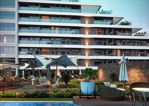 شقة 1 + 1 تخطيط في التينتاس-منطقة أنطاليا 