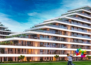 شقة 1 + 1 تخطيط في التينتاس-منطقة أنطاليا 