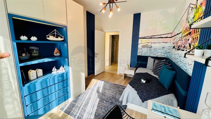 شقق 2+1 و 3+1 في منطقة كيبيز - أنطاليا 