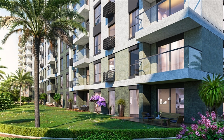 شقق 2+1 و 3+1 في منطقة كيبيز - أنطاليا 