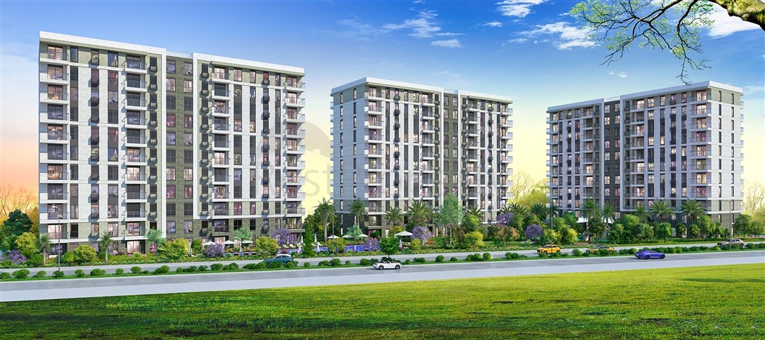 شقق 2+1 و 3+1 في منطقة كيبيز - أنطاليا 