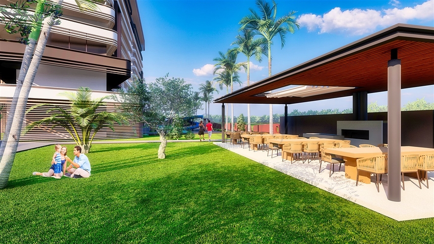 شقة 1+1 في التينتاس-منطقة أنطاليا 