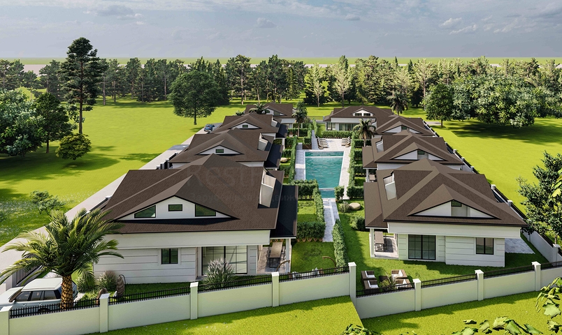 فلل 2+1 و 3+1 في كيمير - منطقة أنطاليا 