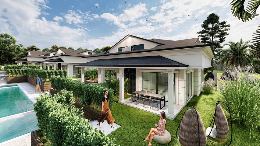 فلل 2+1 و 3+1 في كيمير - منطقة أنطاليا 