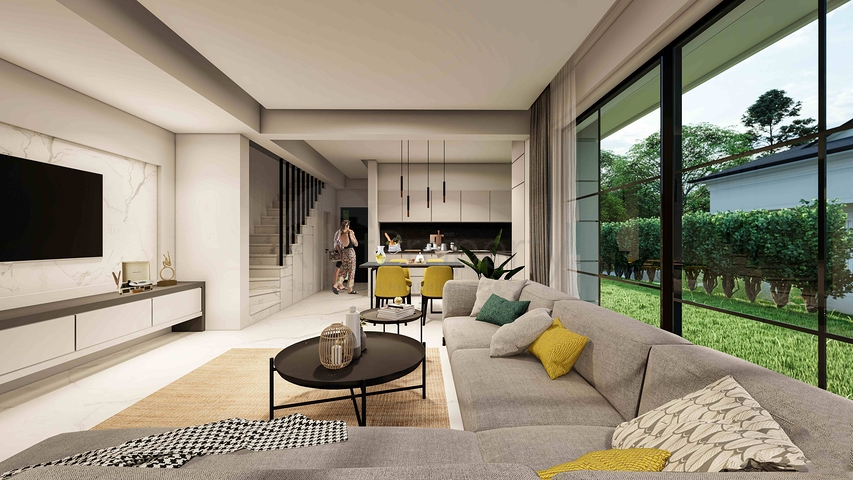 فلل 2+1 و 3+1 في كيمير - منطقة أنطاليا 