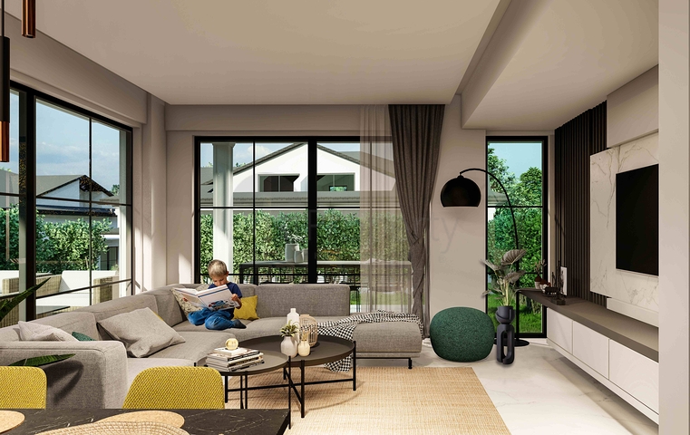 فلل 2+1 و 3+1 في كيمير - منطقة أنطاليا 