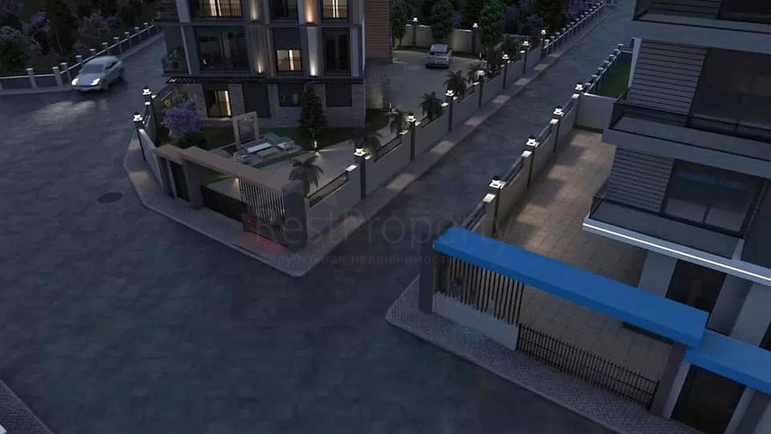 شقق دوبلكس 3+1 و 4+1 و 6+1 في حي كيزيلتوبراك - أنطاليا 