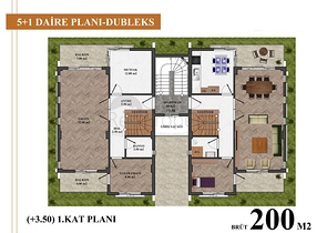 شقة 2+1 في كيمير-منطقة أنطاليا 