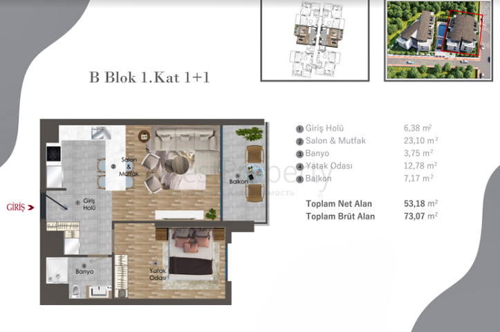 مشروع استثماري في منطقة التينتاس-أنطاليا