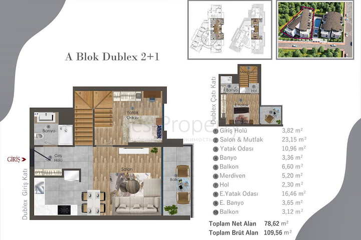 مشروع استثماري في منطقة التينتاس-أنطاليا