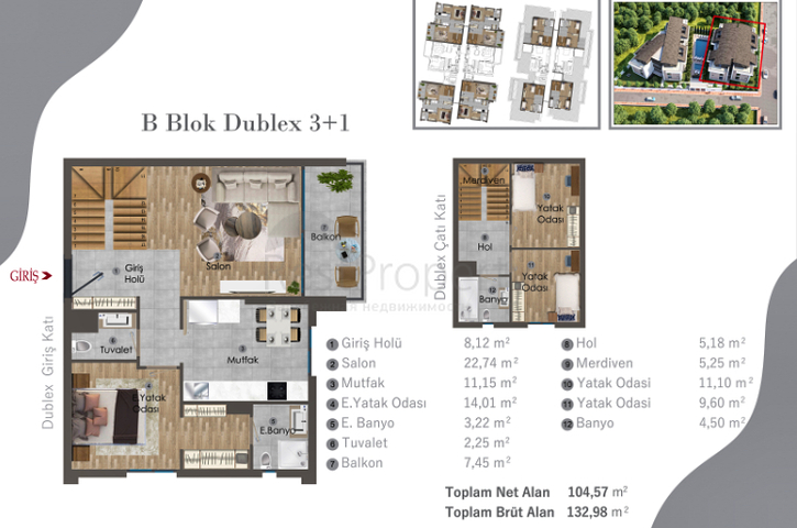 مشروع استثماري في منطقة التينتاس-أنطاليا