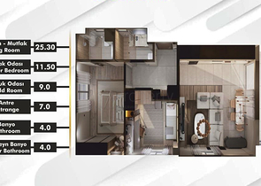 مشروع استثماري في منطقة التينتاس-أنطاليا 
