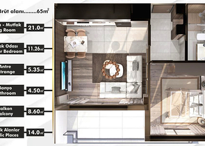 مشروع استثماري في منطقة التينتاس-أنطاليا 