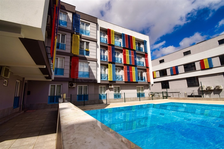 شقة 1+1 في كيبيز-منطقة أنطاليا 