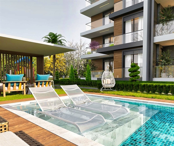 شقة 2+1 في التينتاس-منطقة أنطاليا 