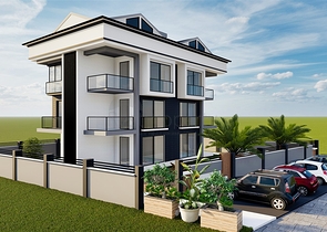 شقق دوبلكس 1+1 و 3+1 في كيمير - منطقة أنطاليا 