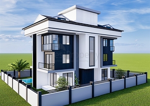 شقق دوبلكس 1+1 و 3+1 في كيمير - منطقة أنطاليا 