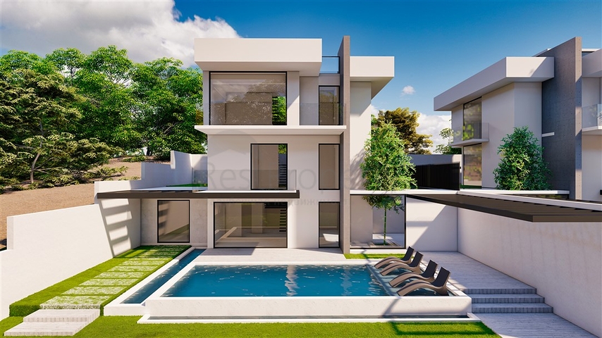 فيلا 4+1 في كيمير-منطقة أنطاليا 