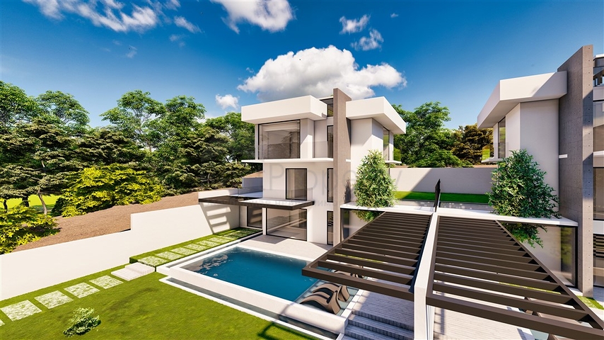 فيلا 4+1 في كيمير-منطقة أنطاليا 