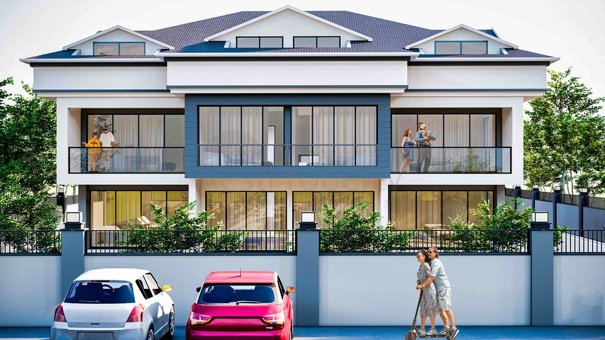 شقة دوبلكس 3 + 1 في كيمير - منطقة أنطاليا 