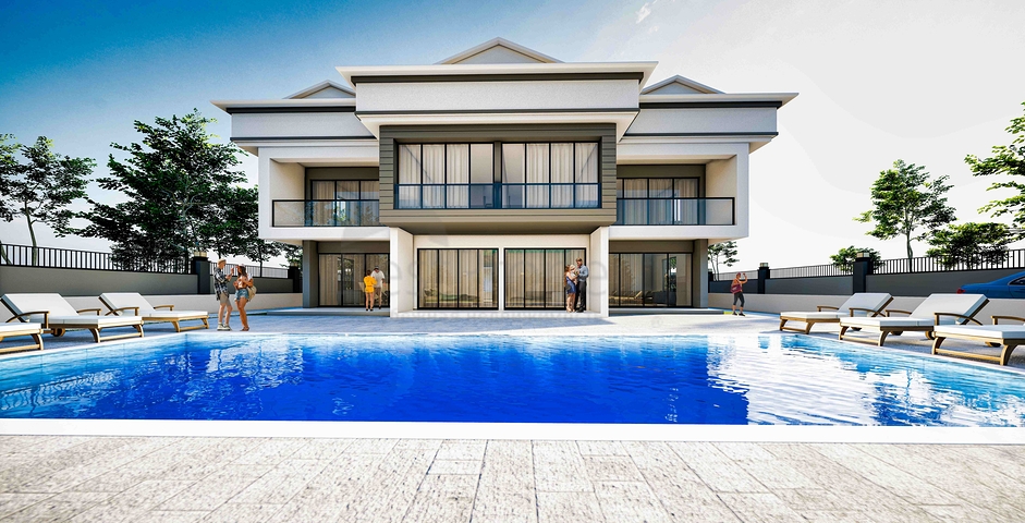 شقة دوبلكس 3 + 1 في كيمير - منطقة أنطاليا 