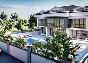 شقة دوبلكس 3 + 1 في كيمير - منطقة أنطاليا 