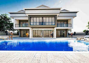 شقة دوبلكس 3 + 1 في كيمير - منطقة أنطاليا 