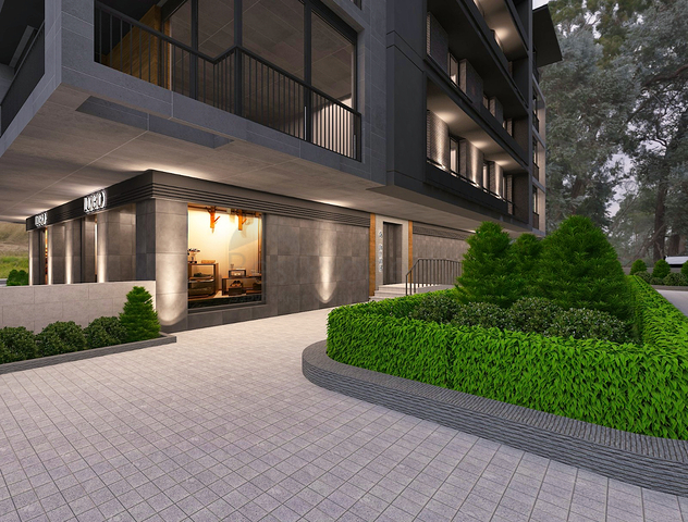 شقق 1 + 1 في وسط مدينة أنطاليا 