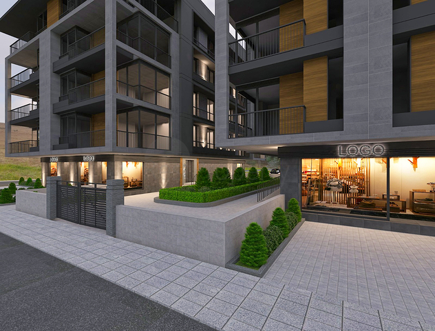 شقق 1 + 1 في وسط مدينة أنطاليا 