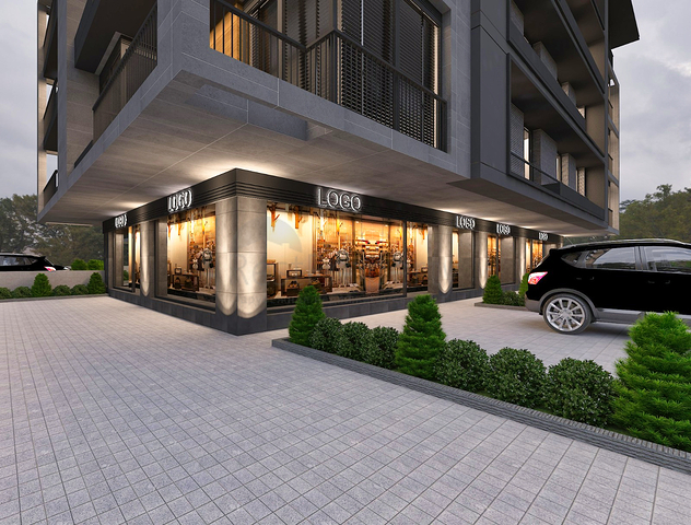 شقق 1 + 1 في وسط مدينة أنطاليا 